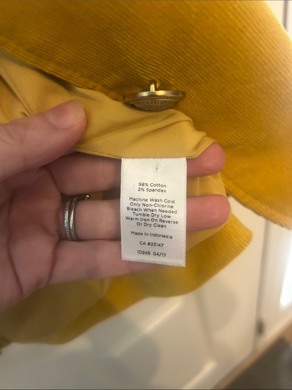 Talbots petites micro-corduroy blazer EUC - Picture 9 of 11